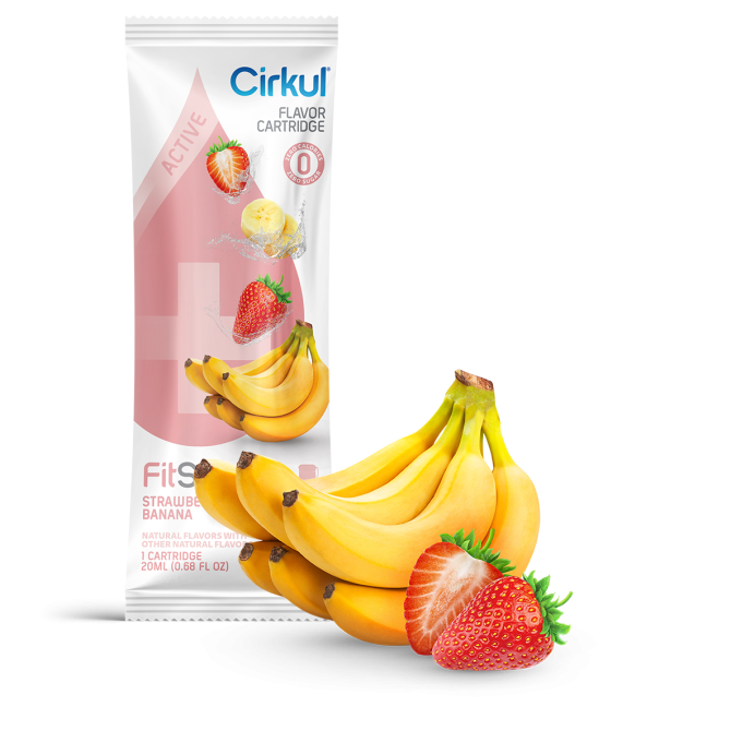 Sip Flavor: Strawberry Banana